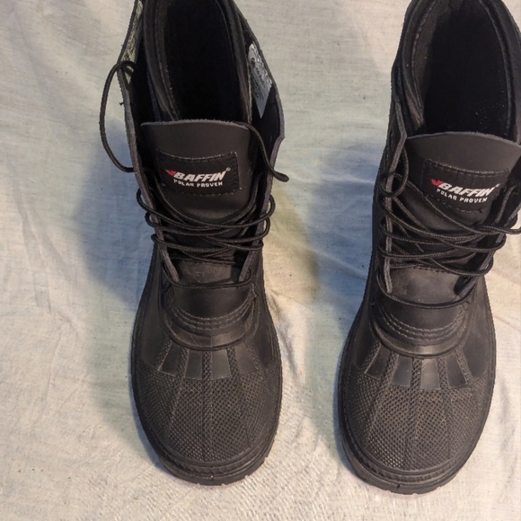 Baffin Black Men's Boots steel toe - Picture 5 of 15